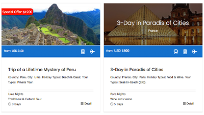 WordPress tour packages theme